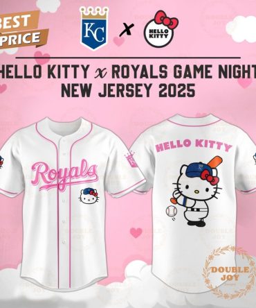 Kansas City Royals Hello Kitty X Cubs Game Night 2025 New Limited Edition Baseball Jersey