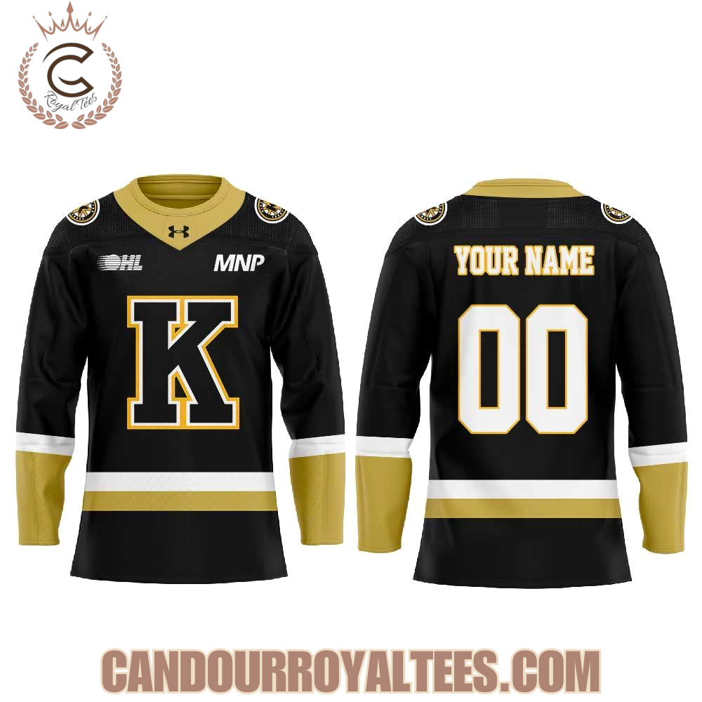 Kingston Frontenacs Our Dark-Colored Jerseys Have Arrived Too! Hockey Jersey - Image 2