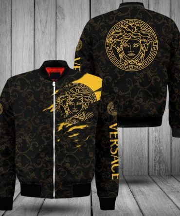 Gianni Versace Bomber Jacket Luxury Clothing Outfit For Men Women