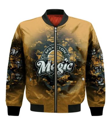 Moncton Magic Bomber Jacket 3D Printed Camouflage Vintage