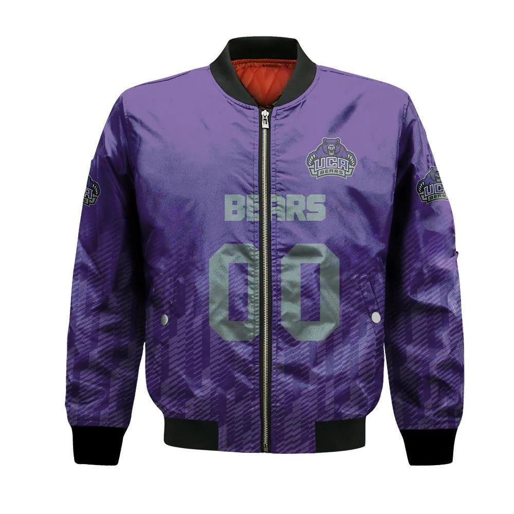 Central Arkansas Bears Bomber Jacket 3D Printed Team Logo Custom Text And Number