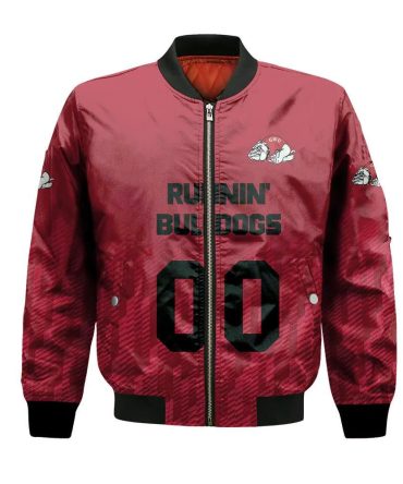 Gardner-Webb Runnin’ Bulldogs Bomber Jacket 3D Printed Team Logo Custom Text And Number