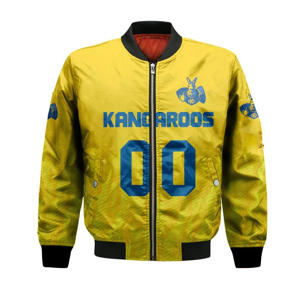 Umkc Kangaroos Bomber Jacket 3D Printed Team Logo Custom Text And Number