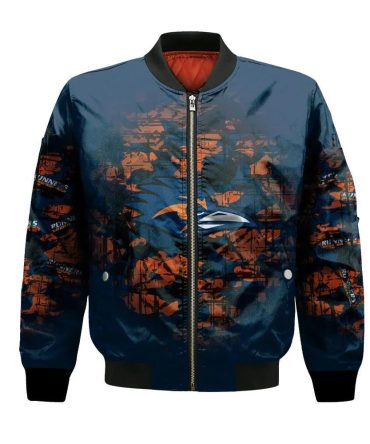 Utsa Roadrunners Bomber Jacket 3D Printed Camouflage Vintage