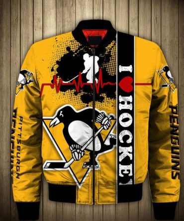 Men'S Pittsburgh Penguins Jacket 3D