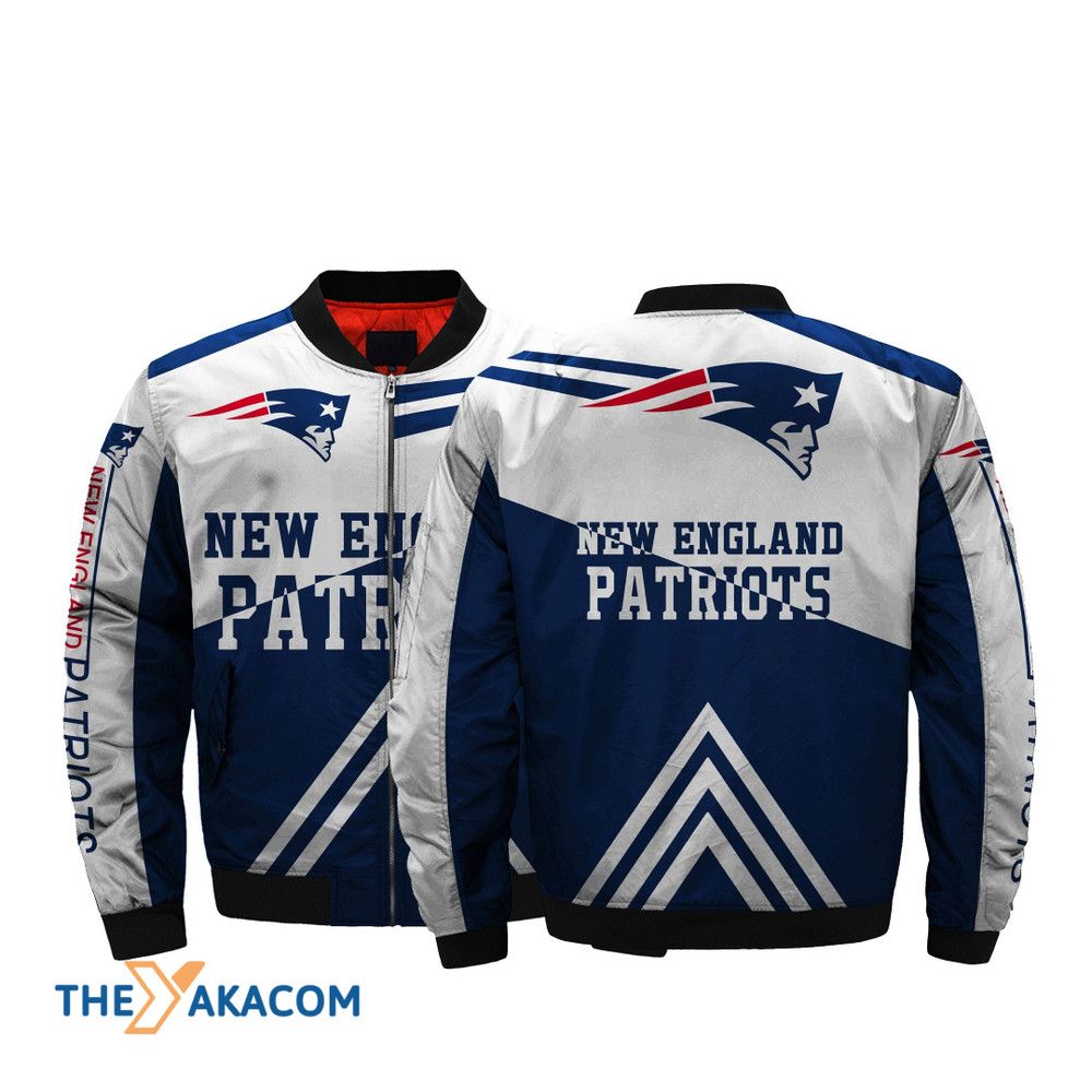 Jacket Men New England Pat American Football Team Patriots For Bomber Jacket Outerwear Christmas Gift