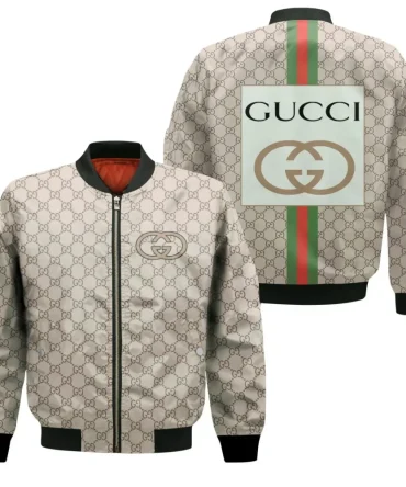 Gucci Bomber Jacket Sweatpants Pants Luxury Brand Clothing Clothes Outfit For Men Women 19