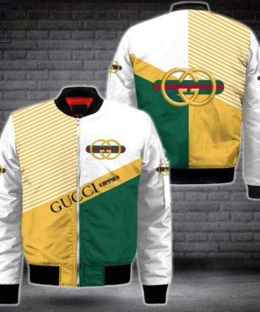 Gucci Luxury Sport 3D Bomber Jacket Luxury Brand Clothing Clothes Outfit For Men And Women