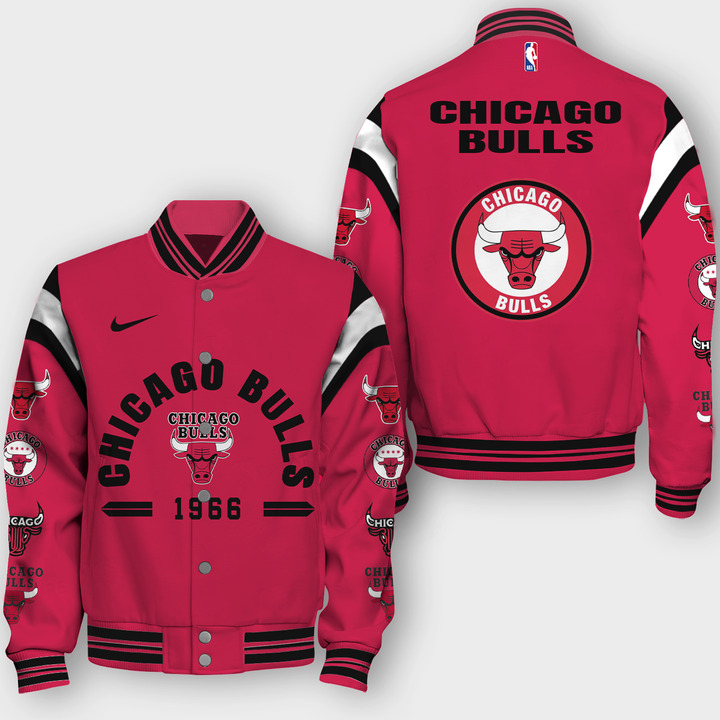 Nba Chicago Bulls Classic Varsity Jacket, Baseball Jacket
