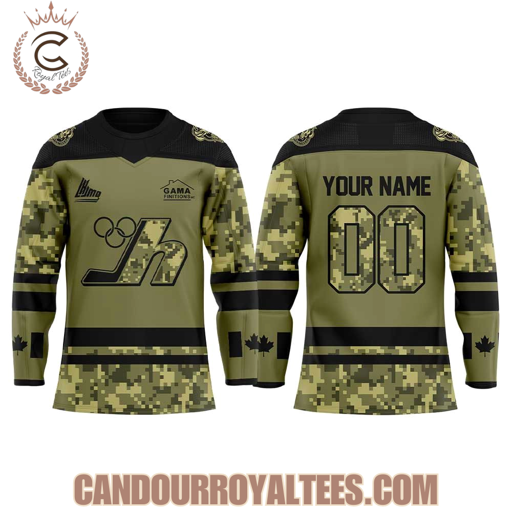 Les Olympiques De Gatineau Memorial Veterans Jersey - Image 2