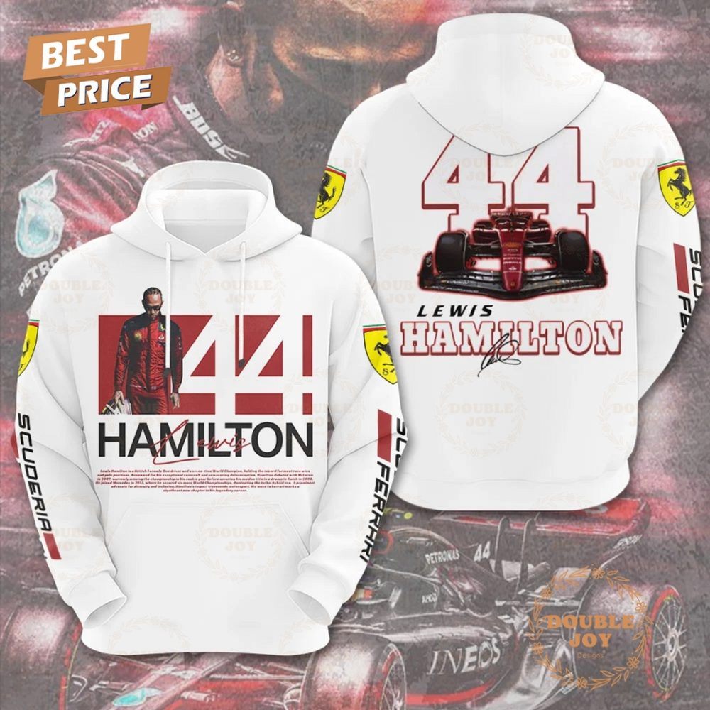 Lewis Hamilton 44 Limited Edition T-Shirt, Hoodie - Image 2