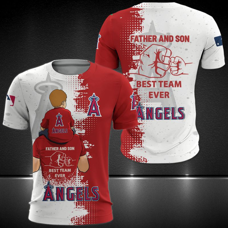 Los Angeles Angels Father & Son Legacy Pride Shirt