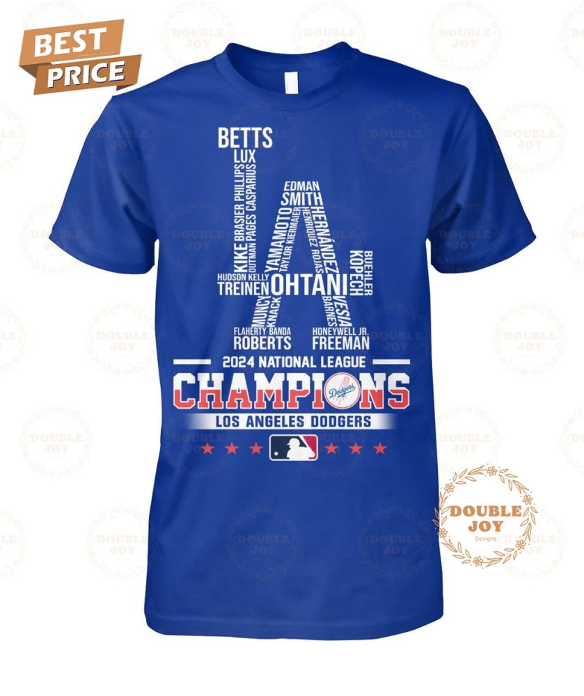 Los Angeles Dodgers 2024 Nlcs T-Shirt