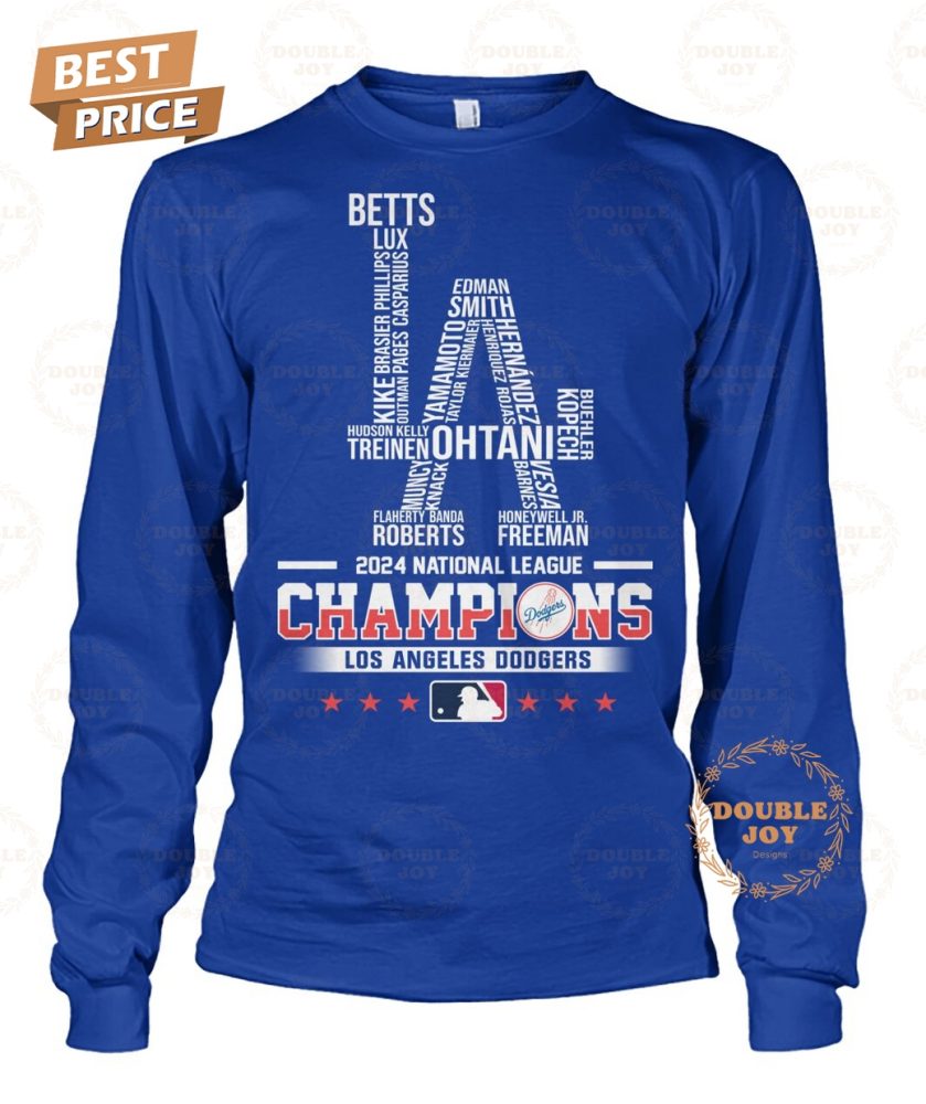 Los Angeles Dodgers 2024 Nlcs T-Shirt - Image 2