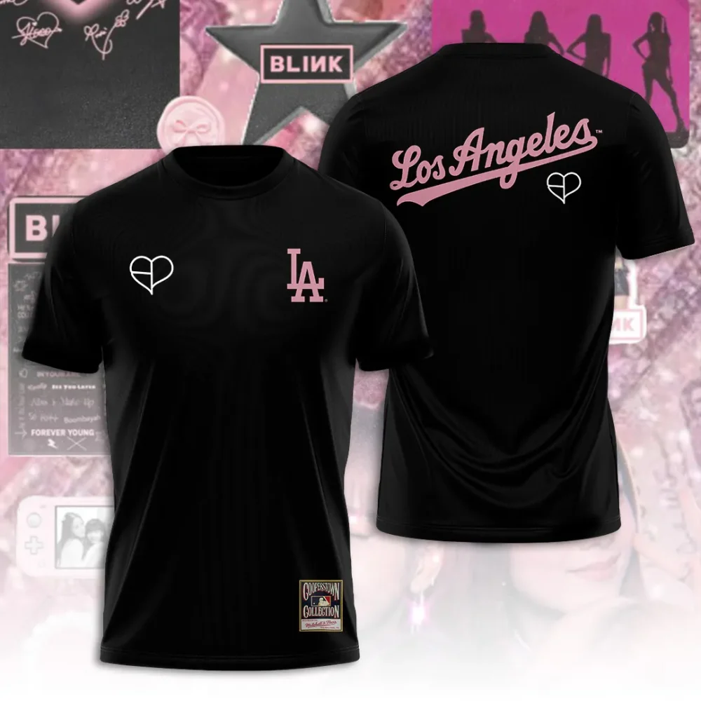 Los Angeles Dodgers Blackpink Blink Edition Shirt