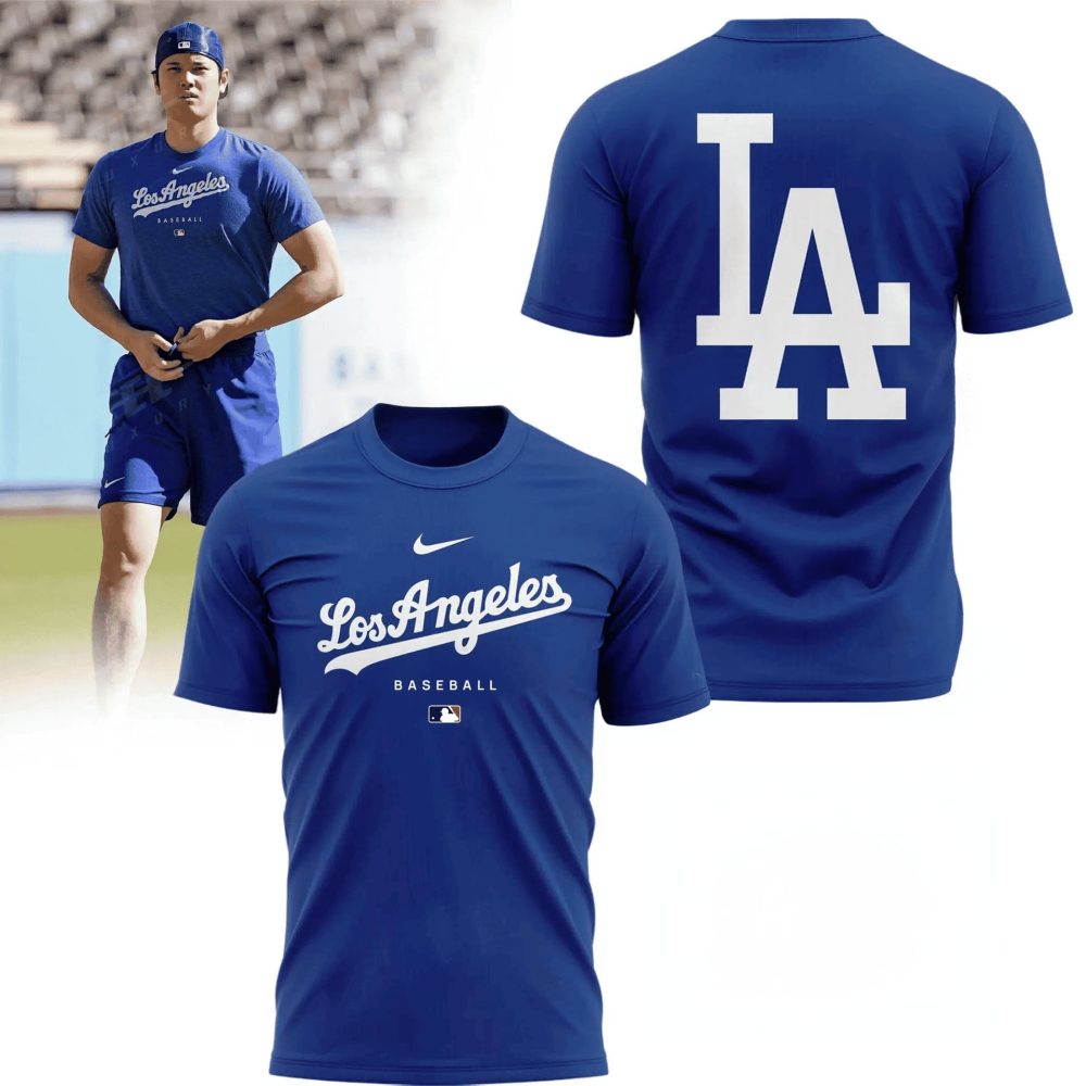 Los Angeles Dodgers Classic Script Performance Shirt