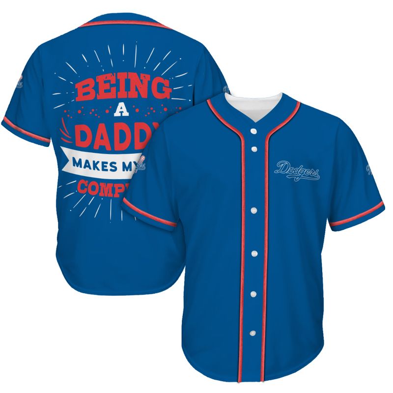 Los Angeles Dodgers Daddy Pride Baseball Jersey