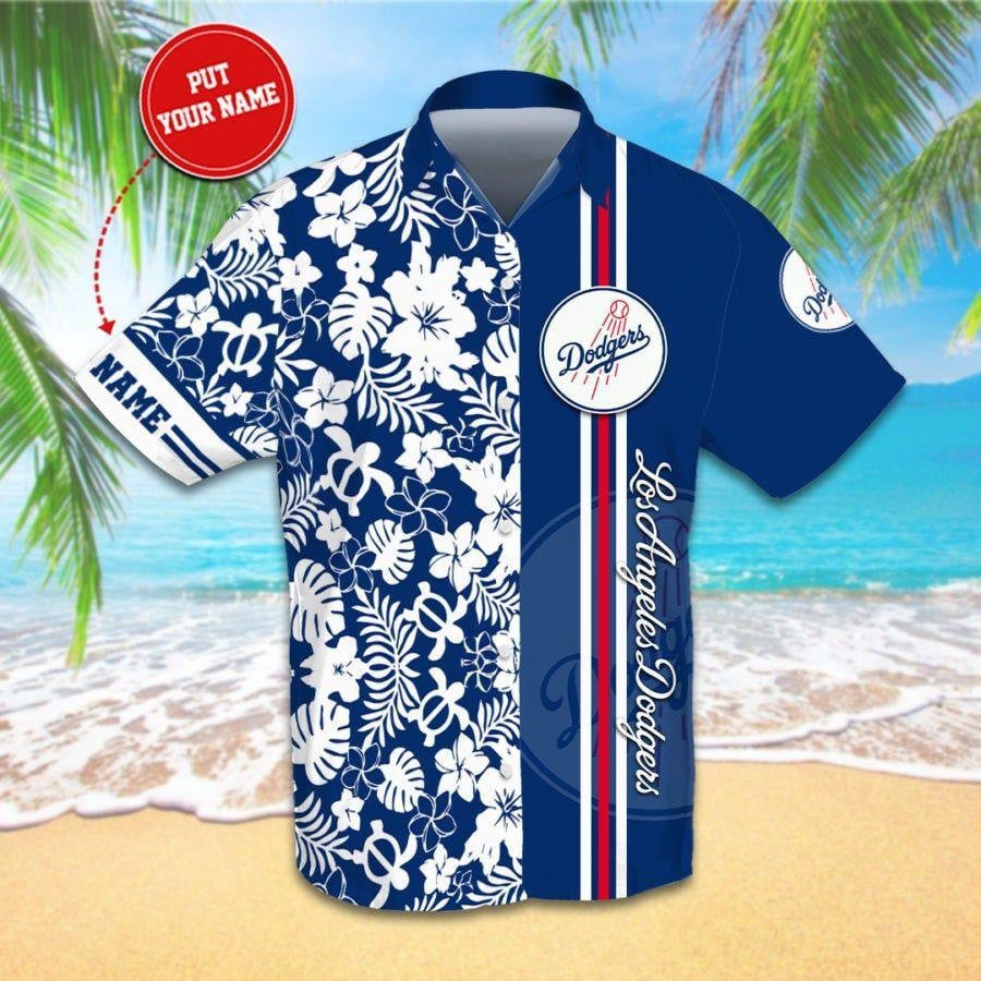 Los Angeles Dodgers Island Classic Hawaiian Shirt