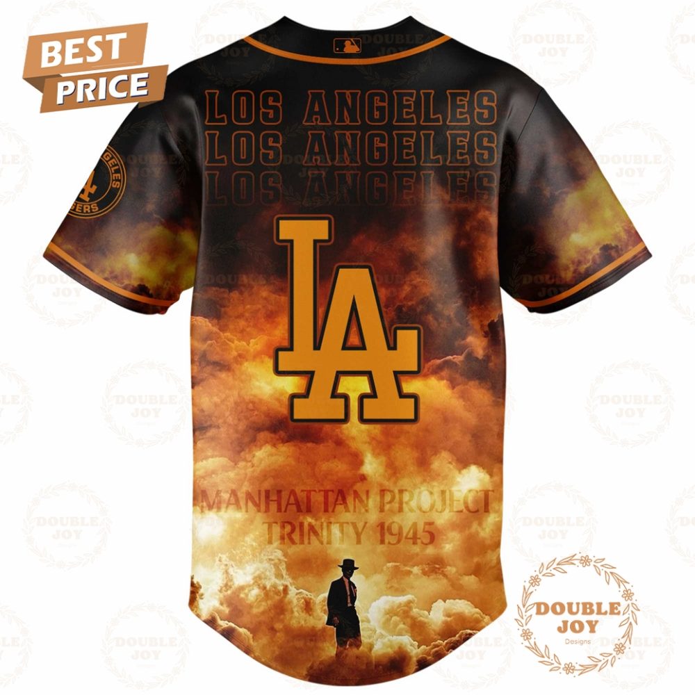Los Angeles Dodgers Manhattan Project Trinity 1945 Limited Edition Baseball Jersey - Image 3