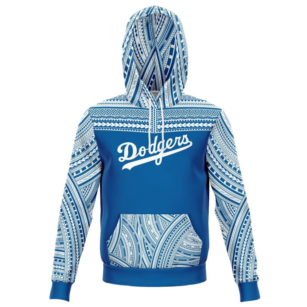 Los Angeles Dodgers Pacific Island Pattern Hoodie