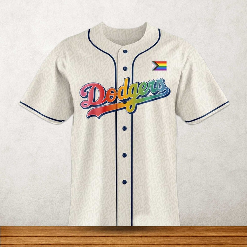 Los Angeles Dodgers Pride Night Baseball Jersey