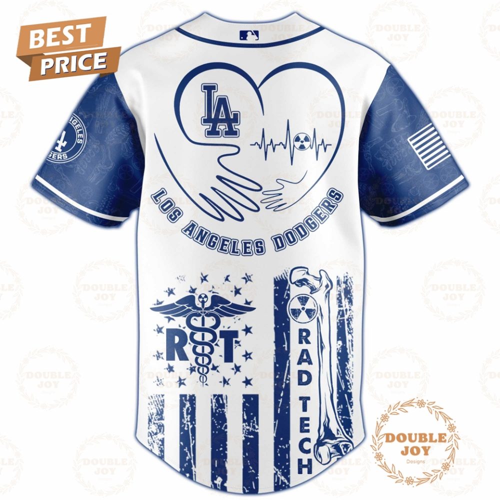 Los Angeles Dodgers Radiology Tech Night 2025 Limited Edition Baseball Jersey - Image 3