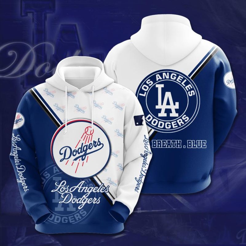 Los Angeles Dodgers Retro Circle Emblem Hoodie