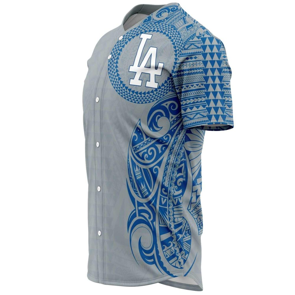 Los Angeles Dodgers Tribal Storm Baseball Jersey - Image 3