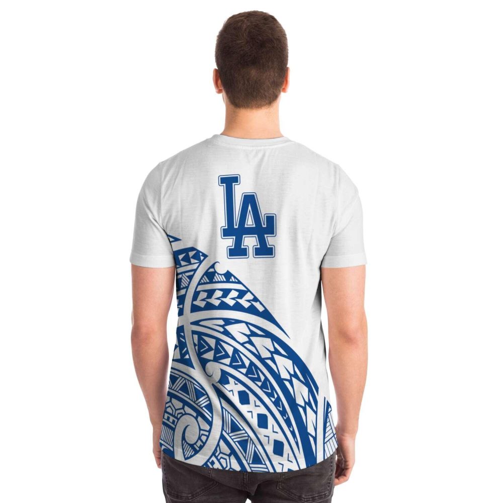 Los Angeles Dodgers Tribal Wave Graphic Shirt - Image 2
