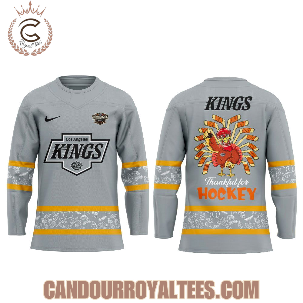 Los Angeles Kings Happy Thanksgiving 2025 Jersey - Image 2