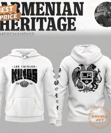 Los Angeles Kings Nhl Armenian Heritage 2025 Limited Edition Hoodie