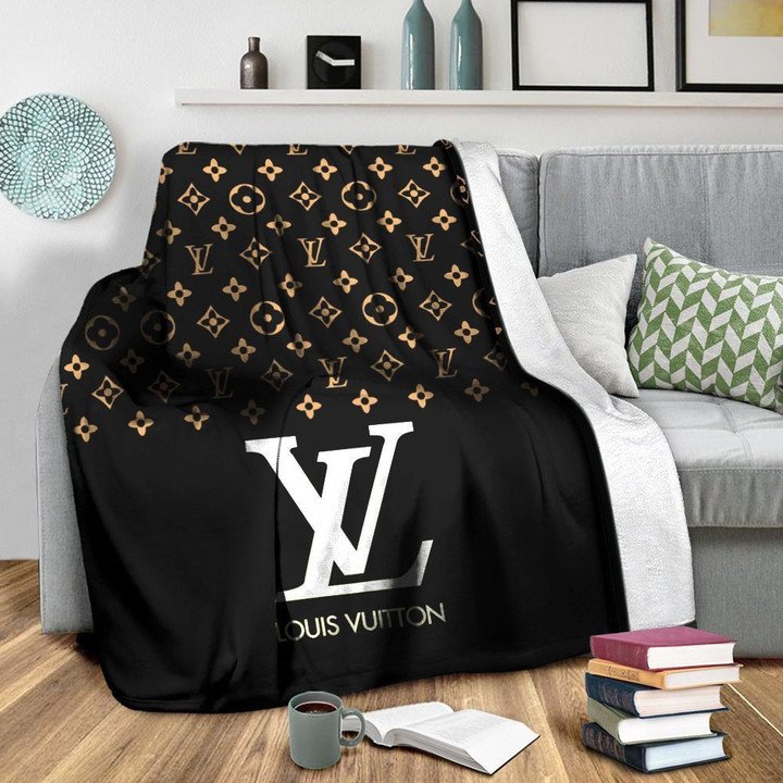 Louis Vuitton Limited Editition Fleece Blankets 034 - Hearthtops Store