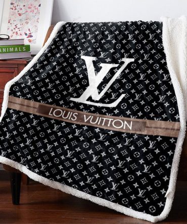 Louis Vuitton Luxury Fleece Blanket Original 169