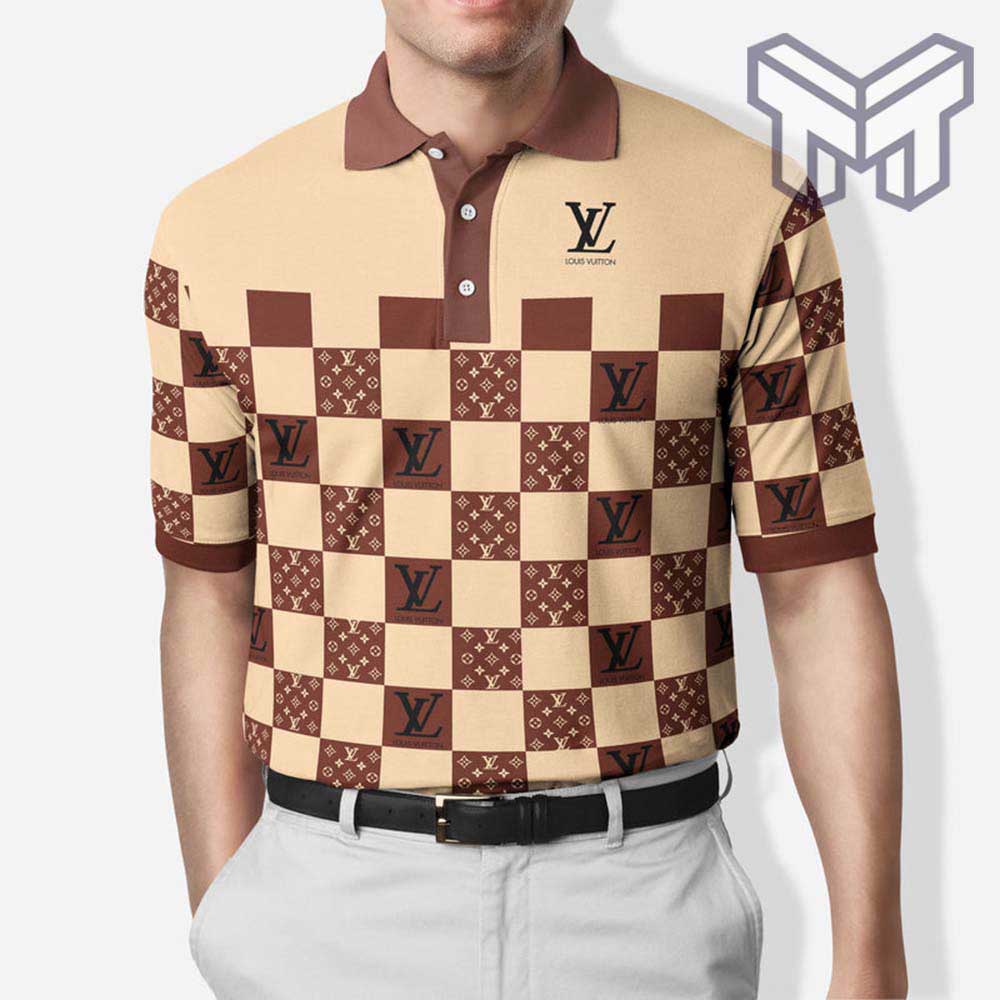 Louis Vuitton Polo Shirt, Louis Vuitton Lv Premium Polo Shirt Hot Comfy