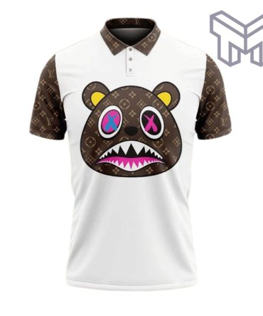 Louis Vuitton Polo Shirt, Lv White Polo Shirt For Men
