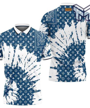 Louis Vuitton Polo,Louis Vuitton Blue Limited Edition Premium Polo Shirts