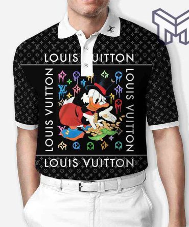 Louis Vuitton Polo,Louis Vuitton Donald Duck Limited Edition Premium Polo Shirts