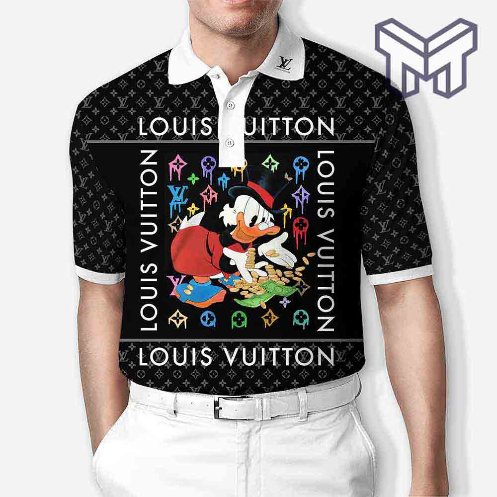 Louis Vuitton Polo,Louis Vuitton Donald Duck Limited Edition Premium Polo Shirts
