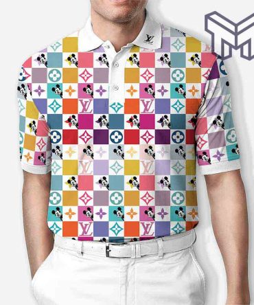 Louis Vuitton Polo,Louis Vuitton Mickey Limited Edition Premium Polo Shirts