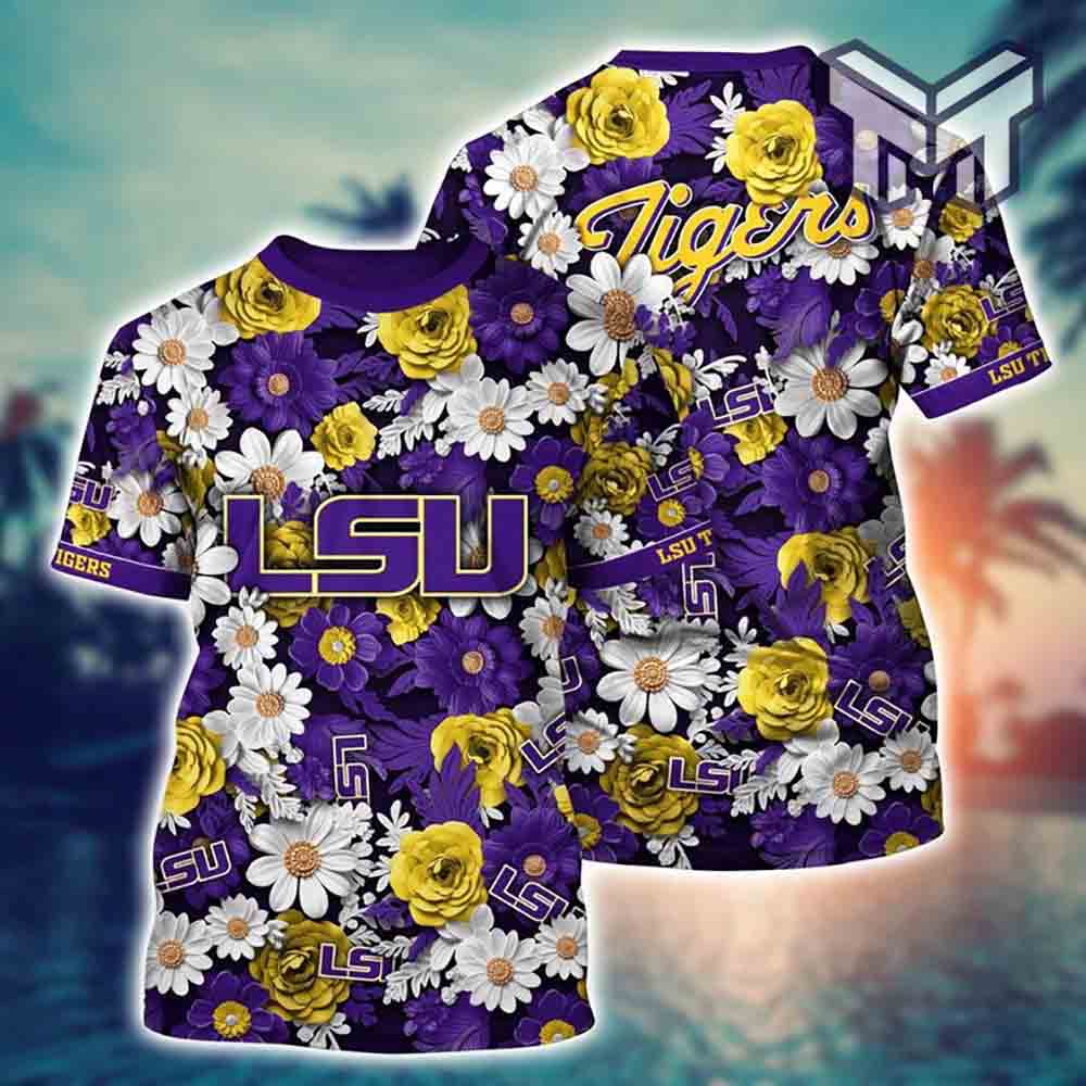 Lsu Ncaa All Over 3D Printed Shirts - Image 2
