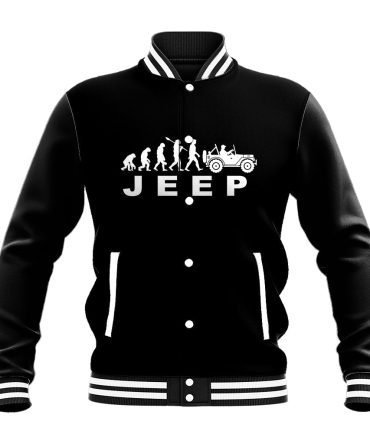 Jeep Evolution Baseball Jacket Black Lt6