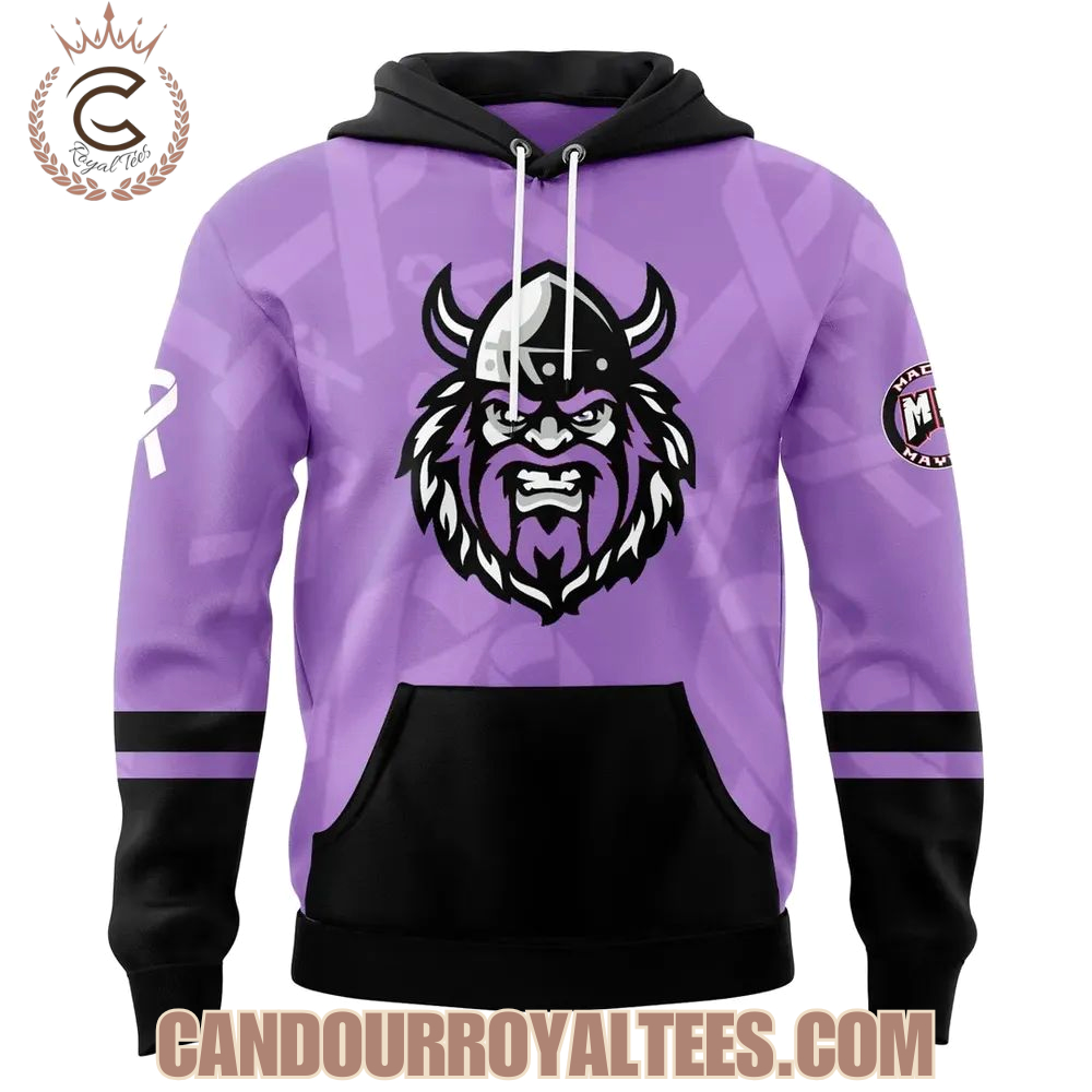 Macon Mayhem '' Cancer Night '' Hockey Jersey 2025 - Image 5
