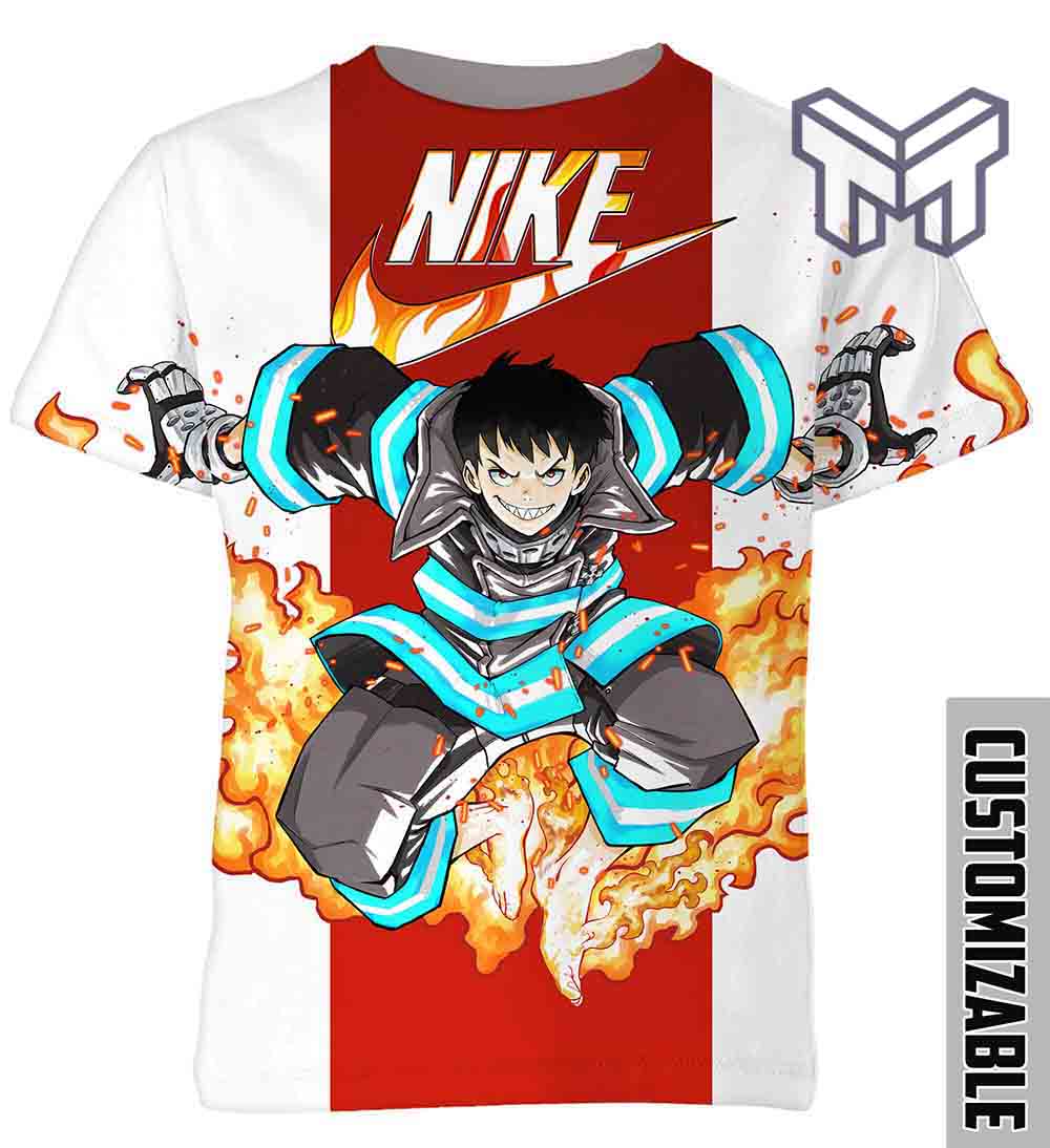 Manga Fire Force Tshirt 3D T-Shirt ,All Over 3D Printed Shirts - Image 2