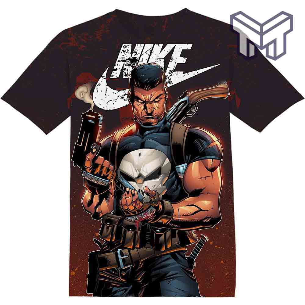 Marvel The Punisher Tshirt Fan 3D T-Shirt ,All Over 3D Printed Shirts