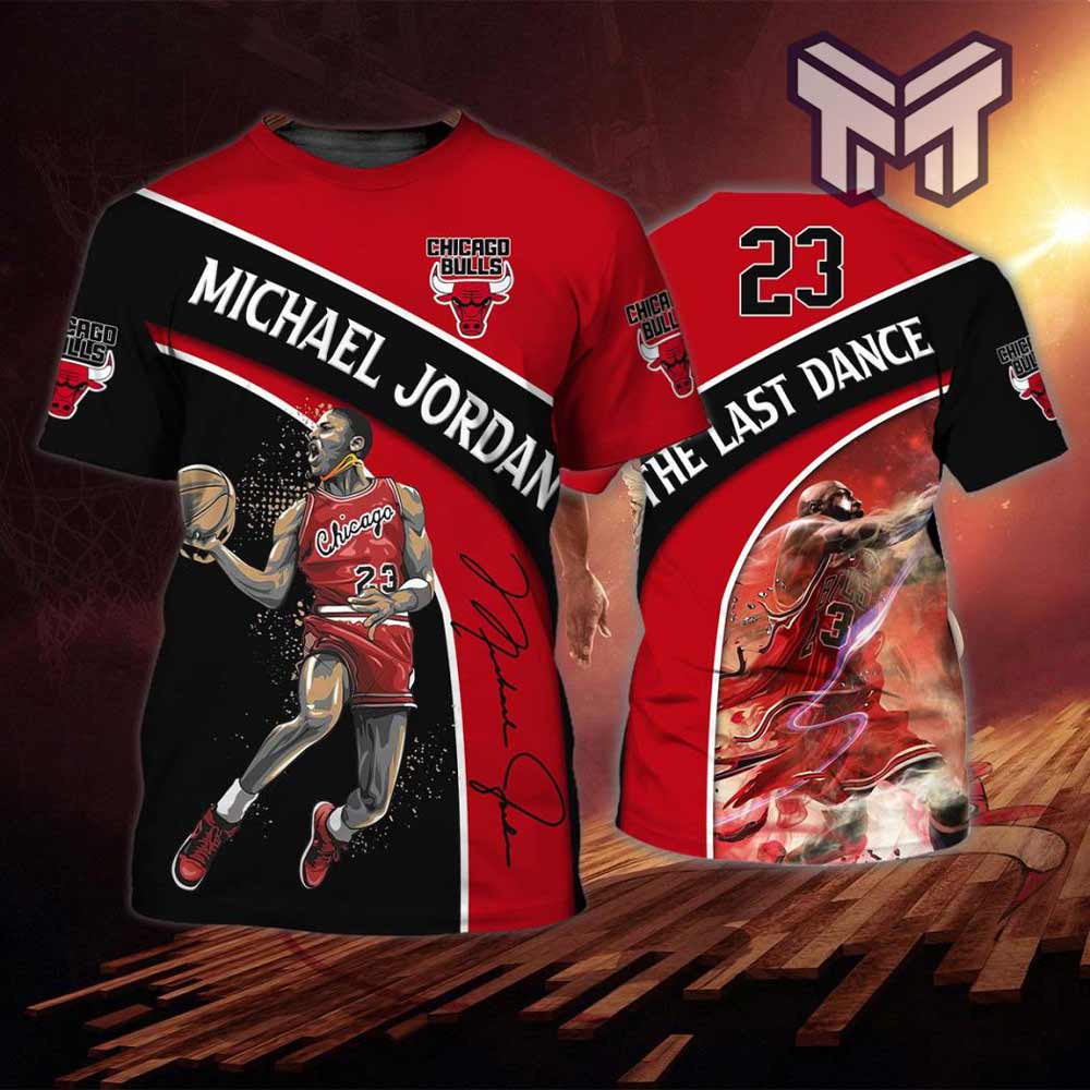 Michael Jordan 23 Chicago Bulls 3D All Over Print 3D Shirt