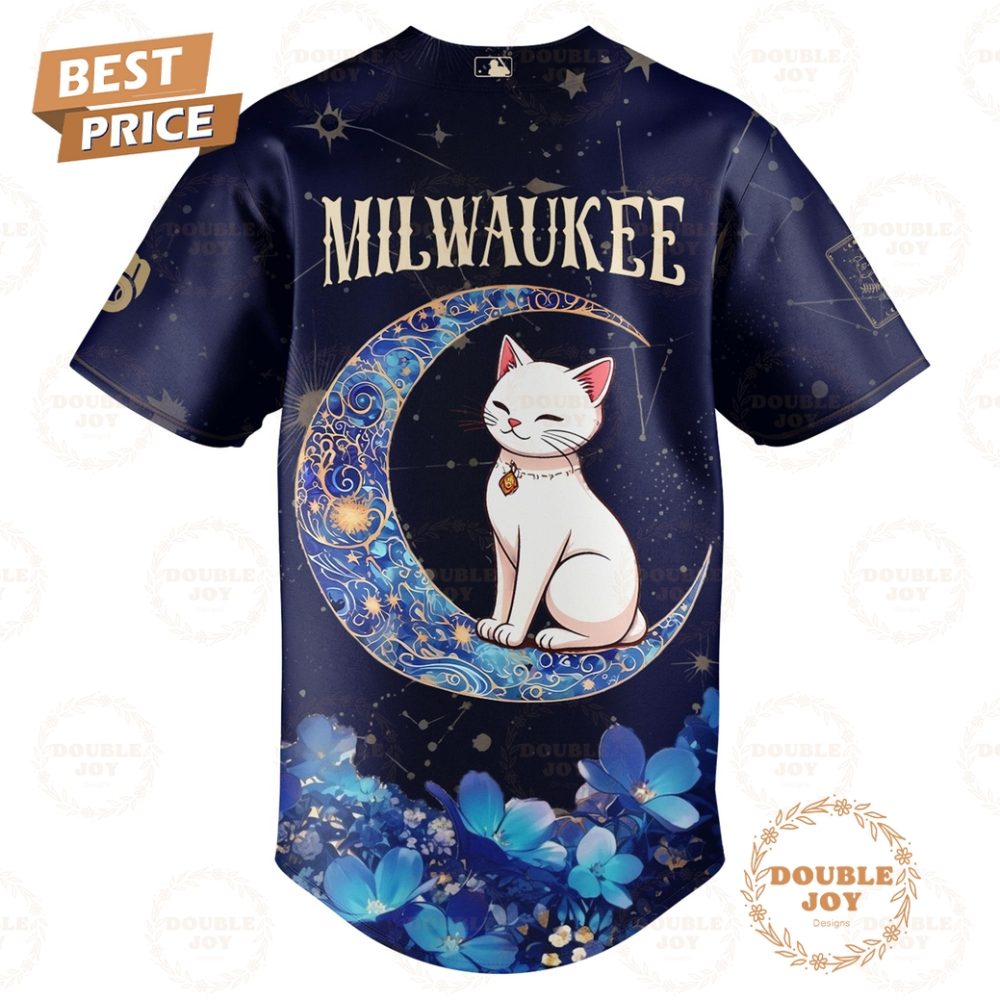 Milwaukee Brewers Cat Version Tarot 2025 Special Edition Baseball Jersey - Image 3