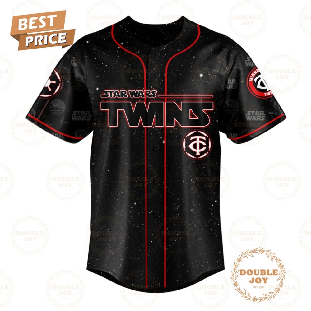 Minnesota Twins Star Wars 2025 Custom Name Limited Edition Baseball Jersey - Image 2