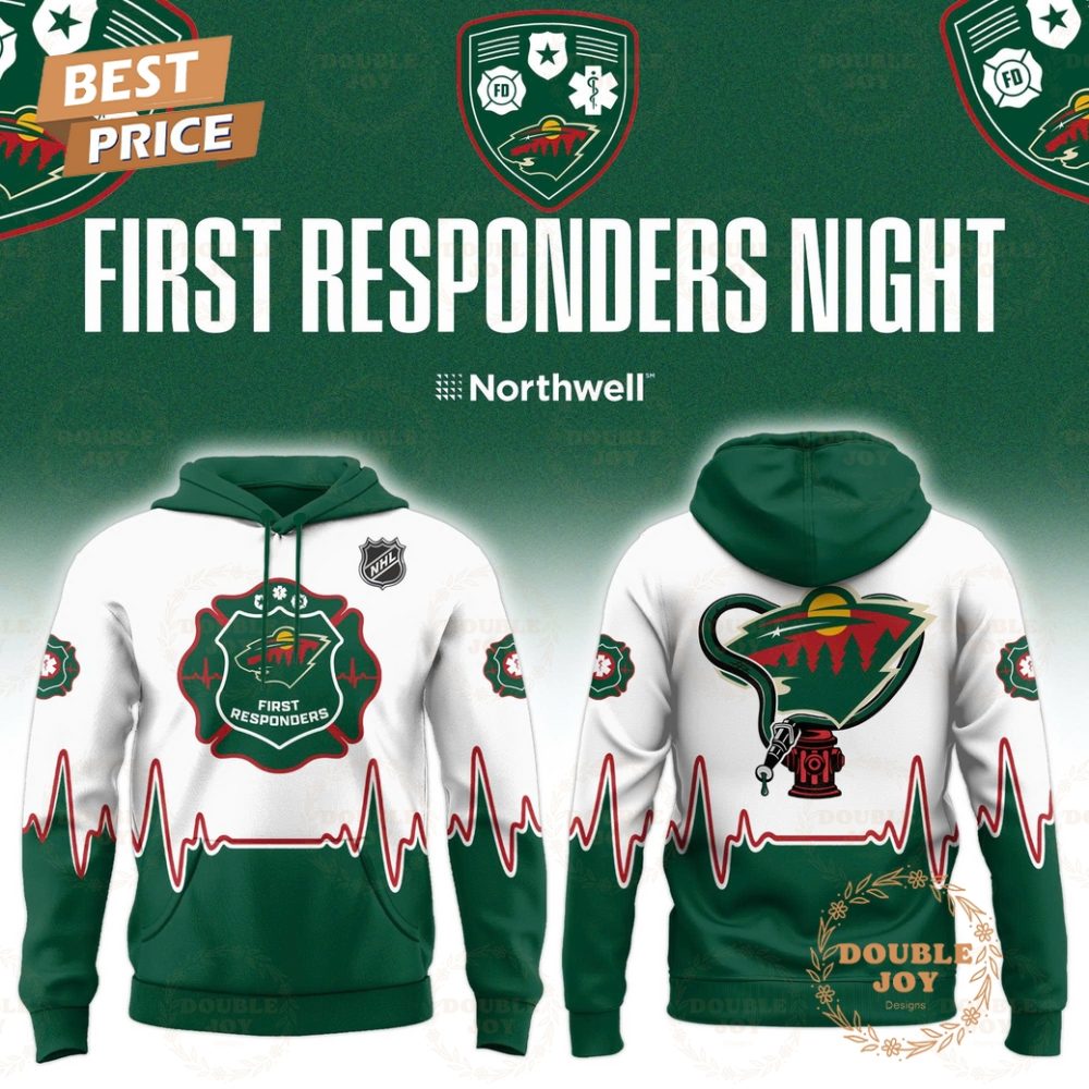 Minnesota Wild First Responders 2026 Hoodie