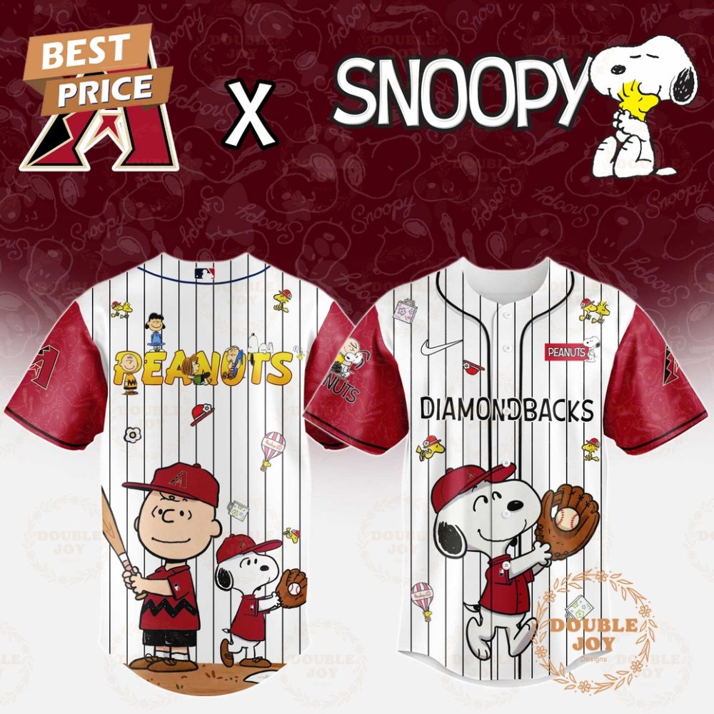 Arizona Diamondbacks X Snoopy 2025 Limited Edition Baseball Jersey