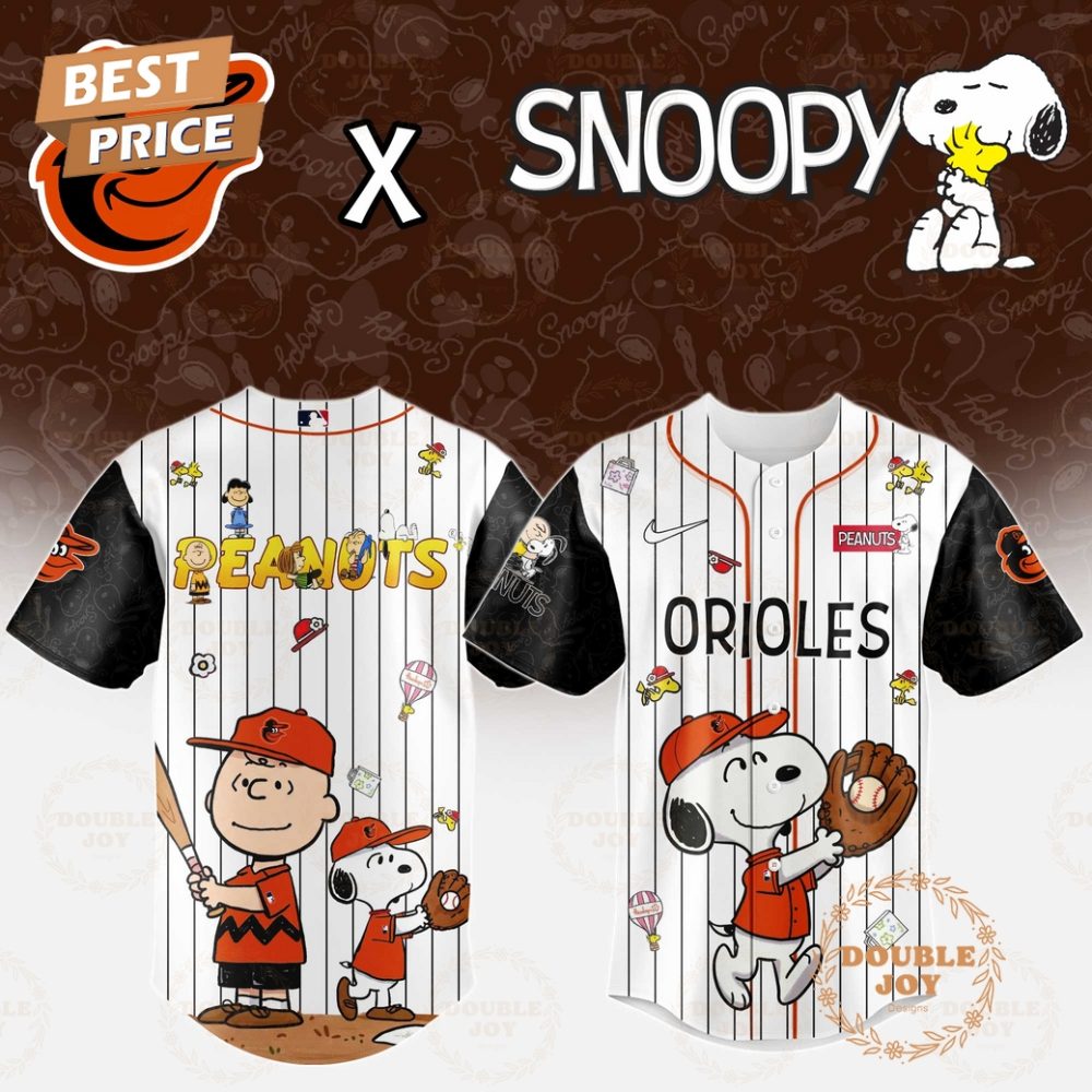 Baltimore Orioles X Snoopy 2025 Limited Edition Baseball Jersey